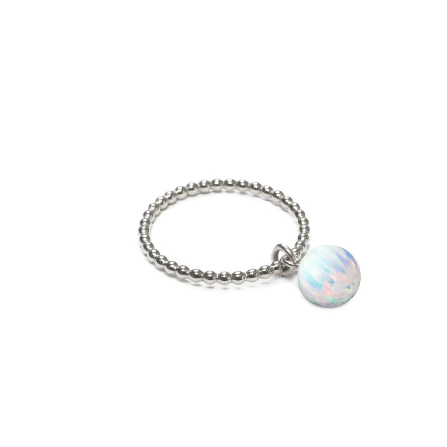 ICE Opal Ring - Sterling Silver