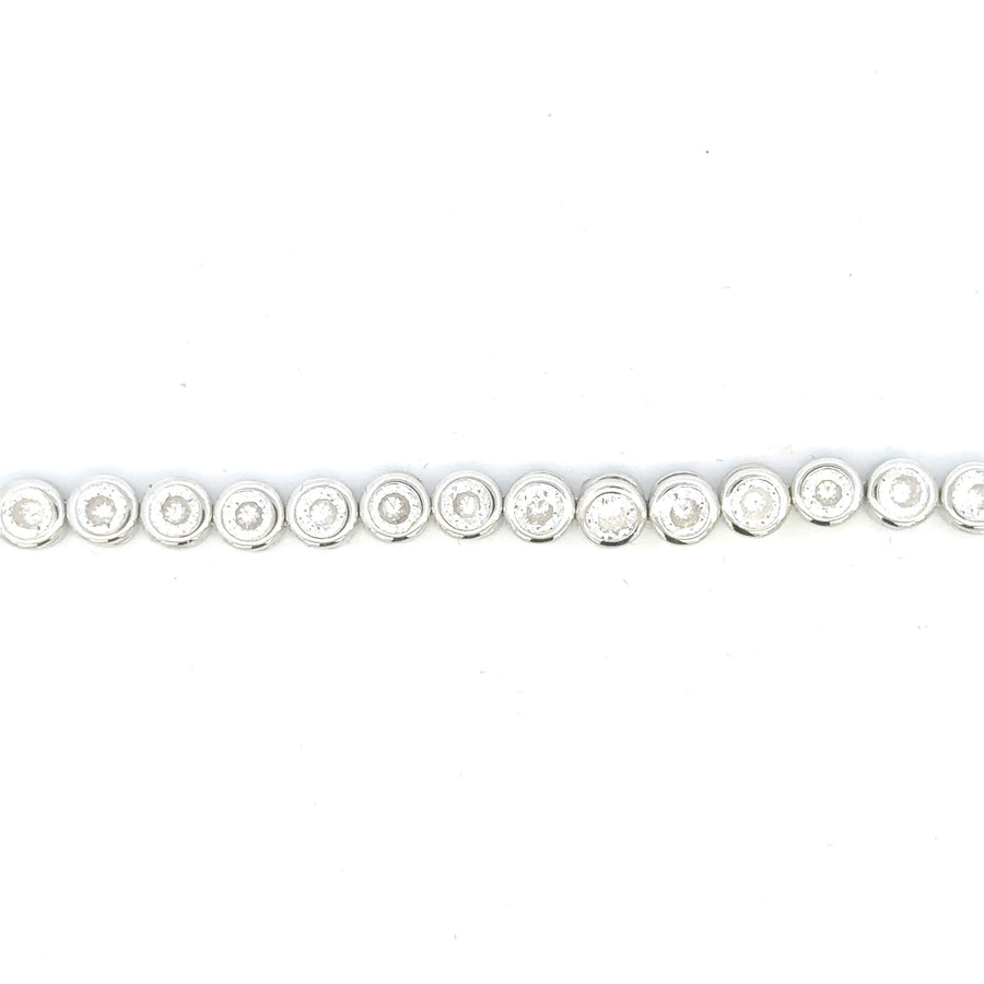 Sterling Silver Cubic Zirconia Bracelet Ireland The Bold One Co